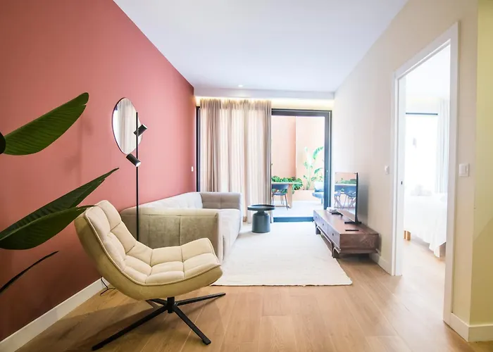Moderno Con Terraza En El Centro